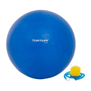 Plunderen parfum teugels Tunturi Fitnessbal - Gymball - Swiss ball - 65 cm - Incl. pomp - Blauw |  FysioSupplies.be